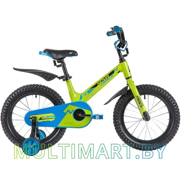 Детский велосипед Novatrack Blast 165MBLAST.GN9 (зеленый/синий, 2019)